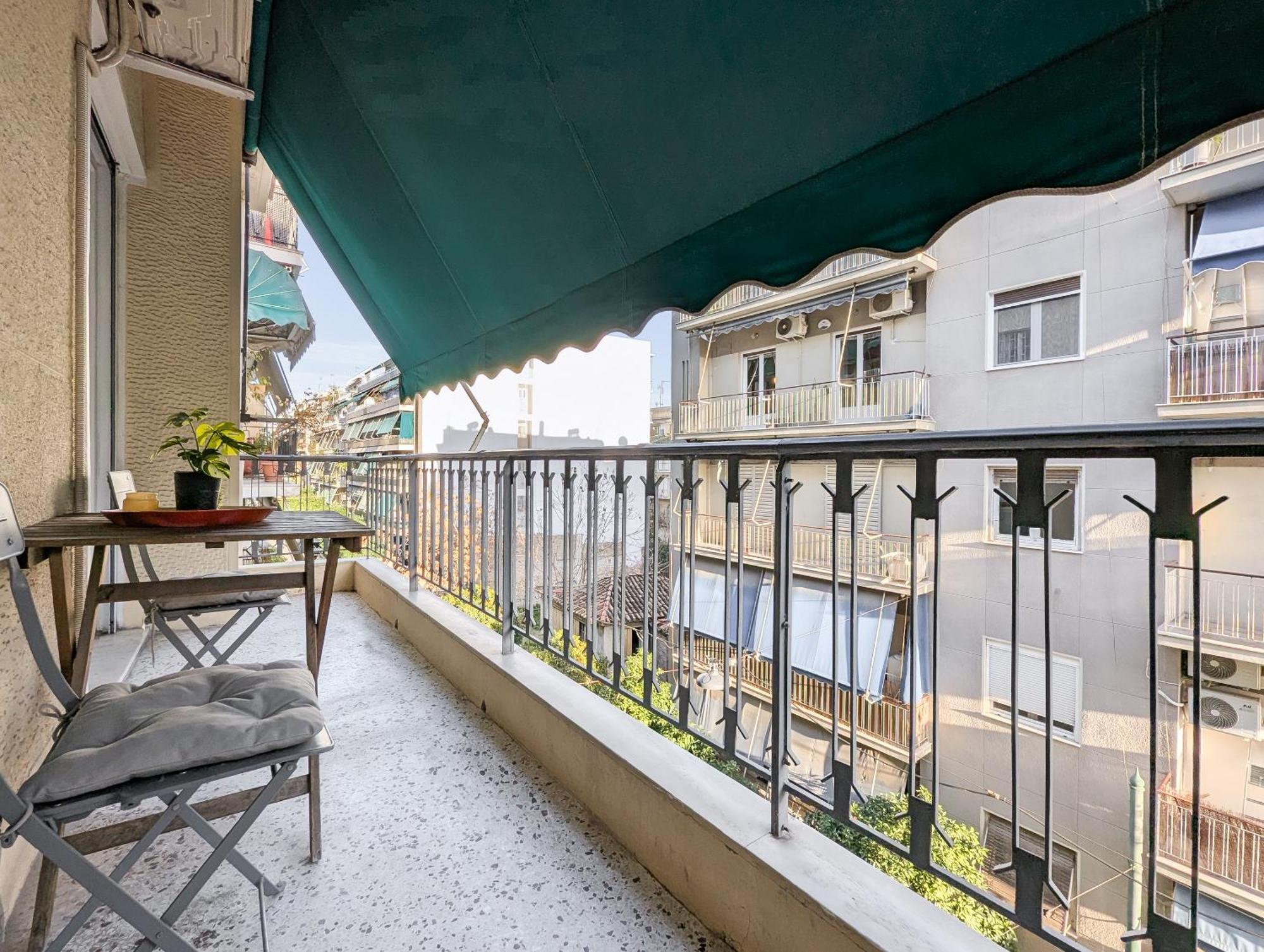 Spacious Apt For 5 Guests Next To Acropolis&Metro Athens Luaran gambar
