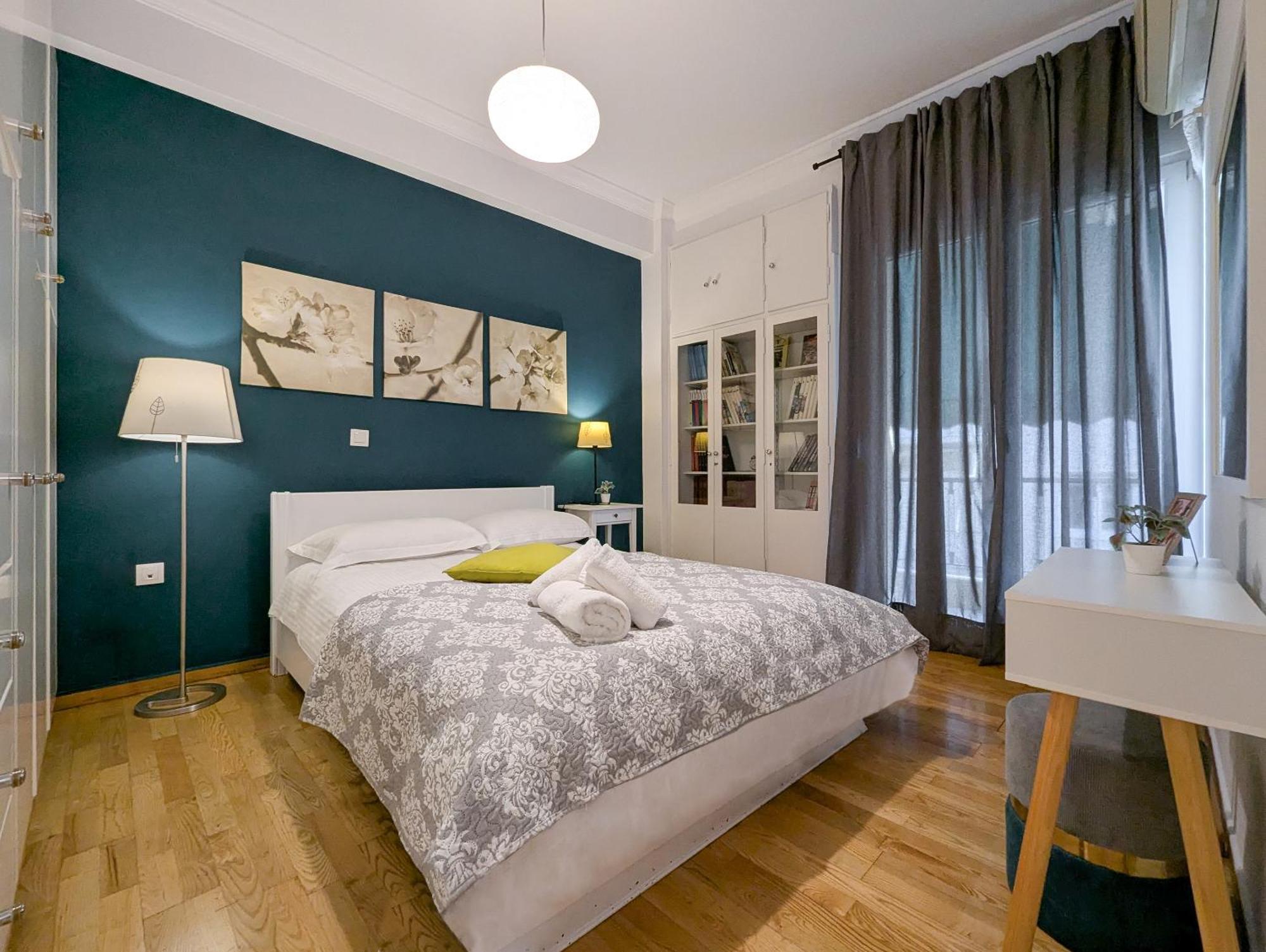 Spacious Apt For 5 Guests Next To Acropolis&Metro Athens Luaran gambar