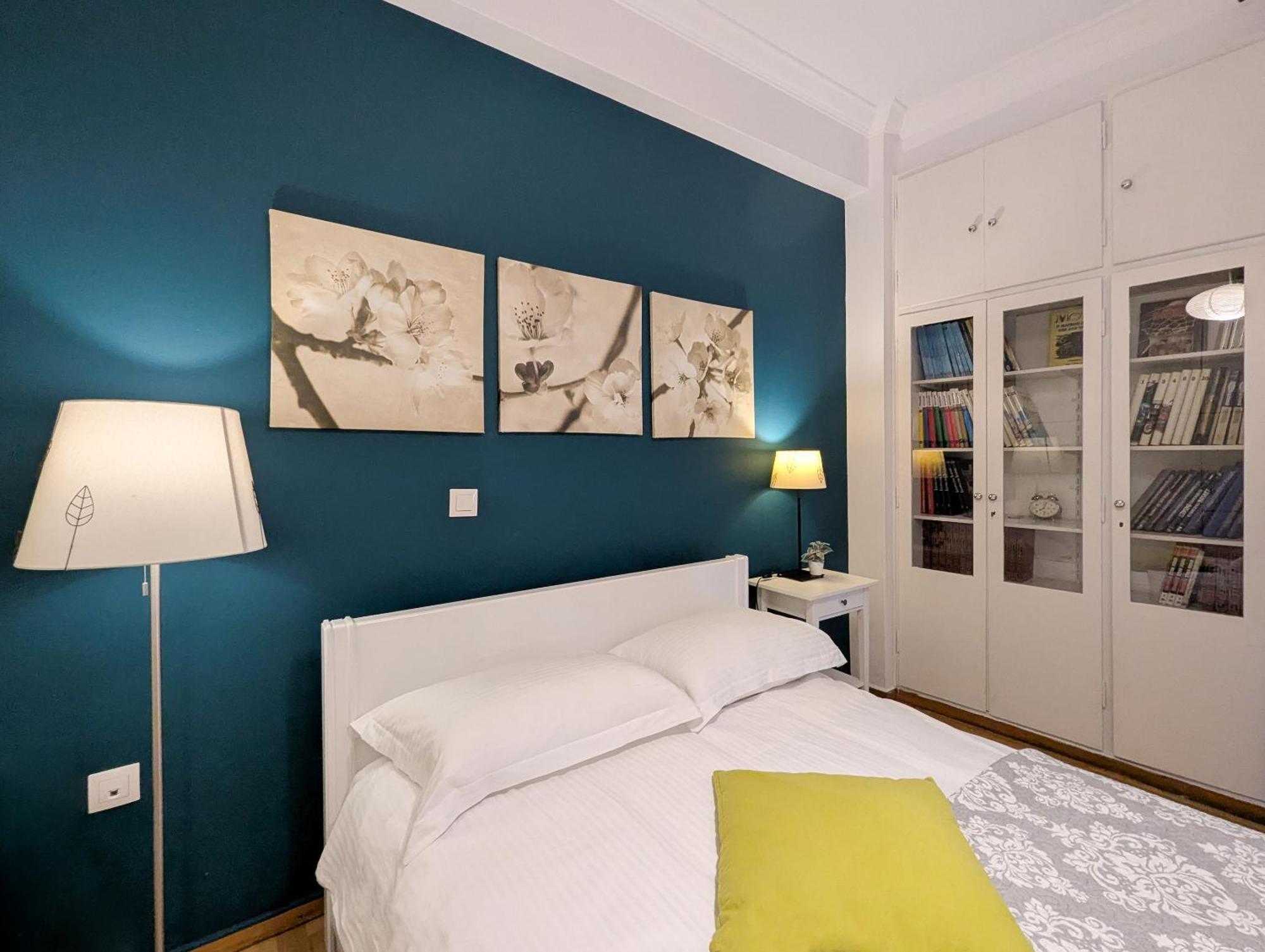 Spacious Apt For 5 Guests Next To Acropolis&Metro Athens Luaran gambar