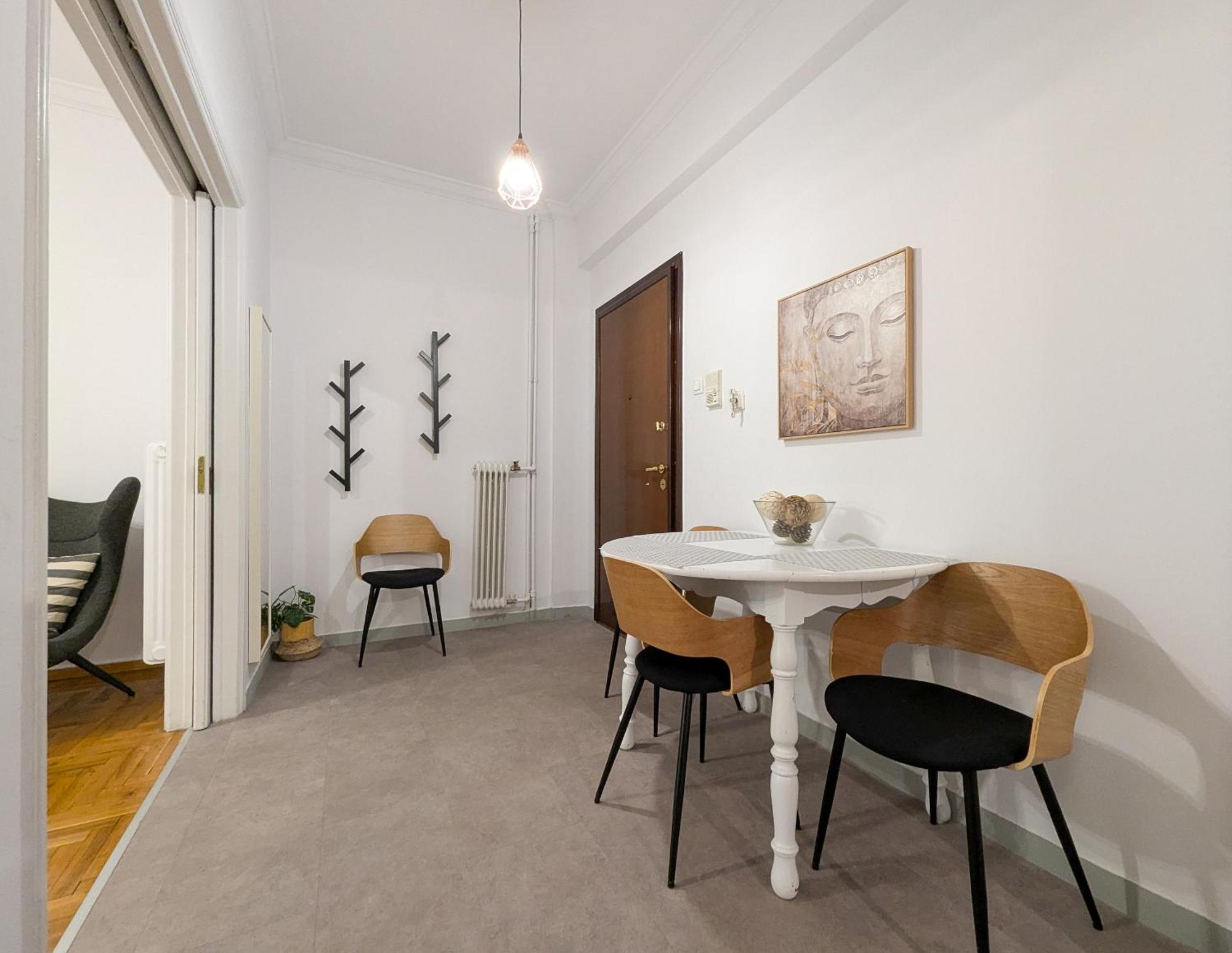 Spacious Apt For 5 Guests Next To Acropolis&Metro Athens Luaran gambar